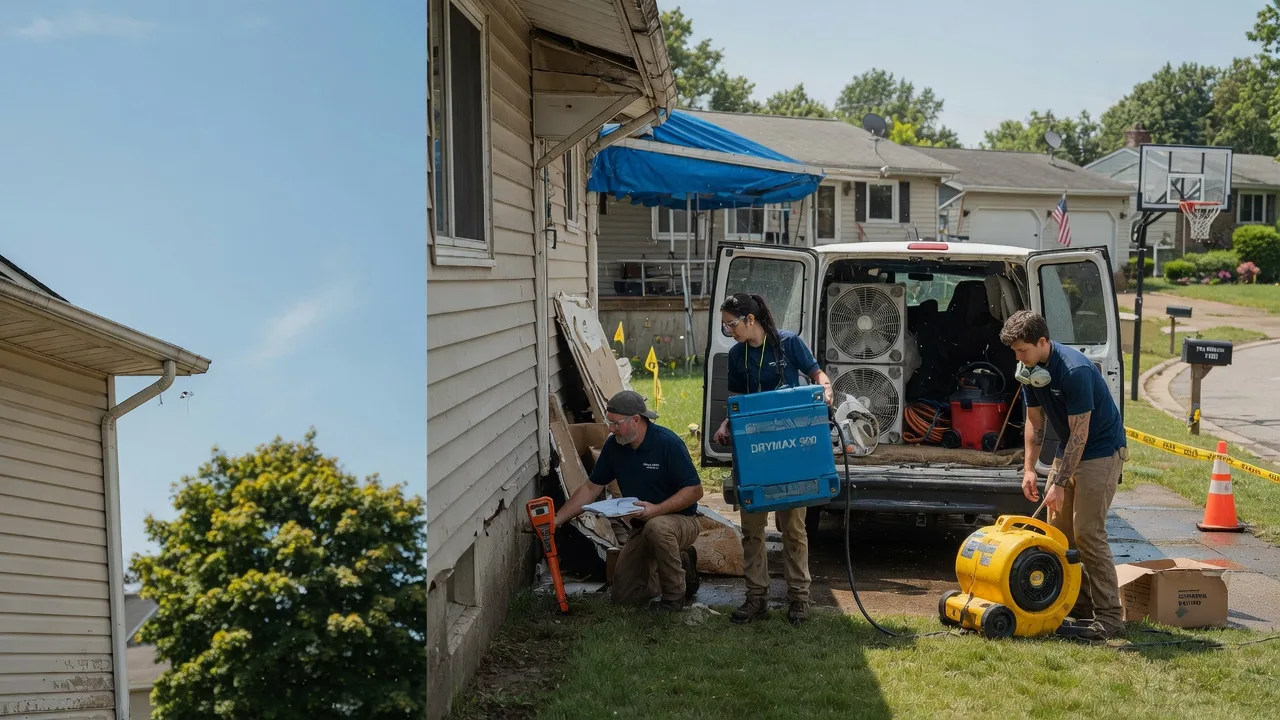 Ceiling Leak Cleanup in Gilead, NE near me