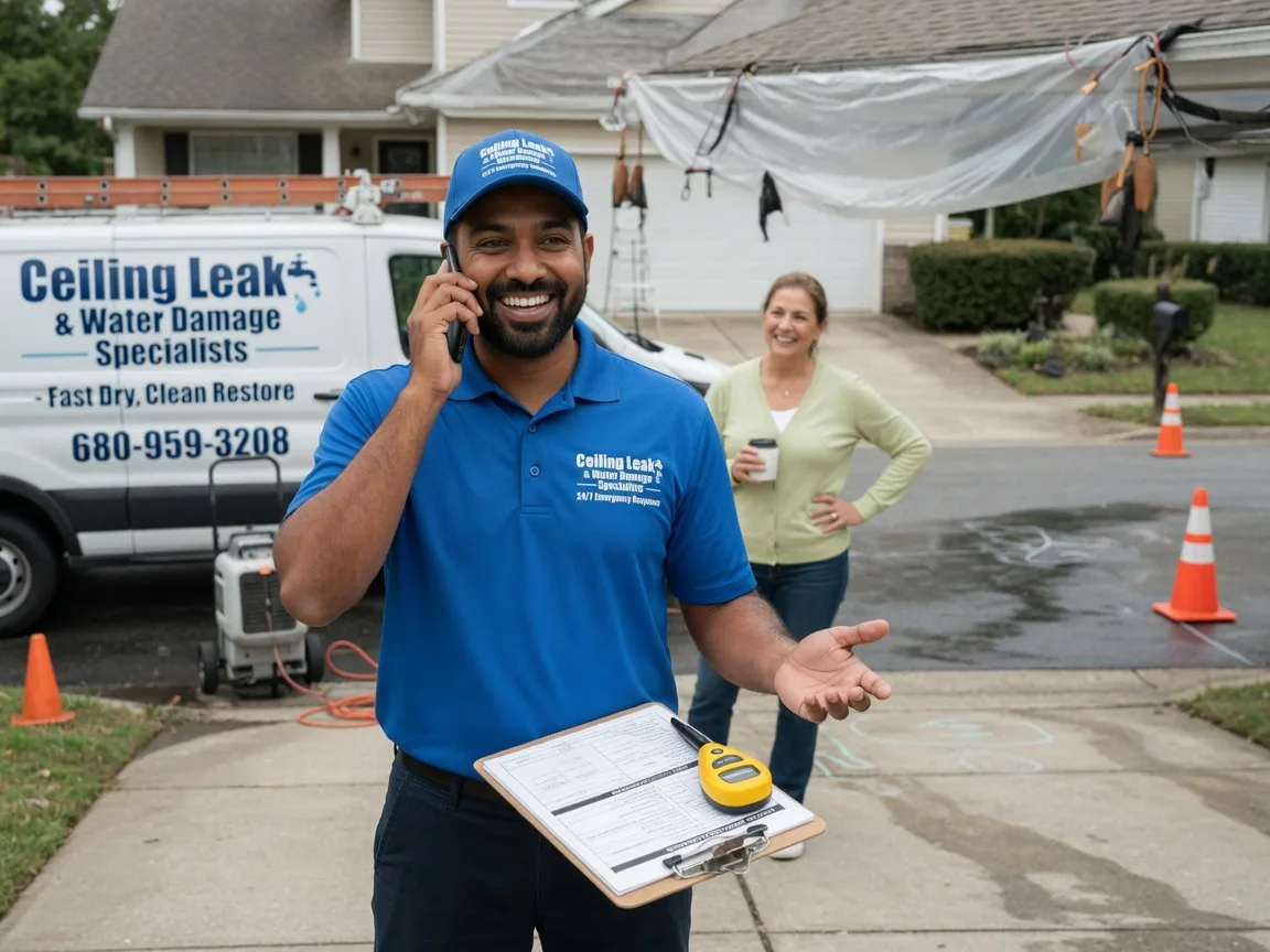 Ceiling Leak Cleanup Gilead, NE FAQs